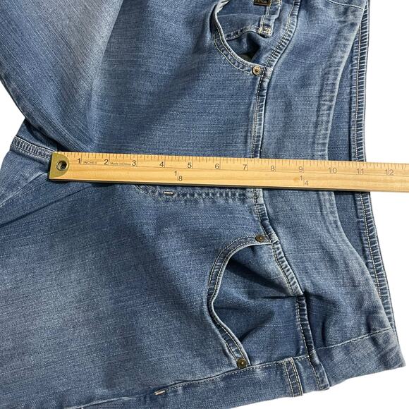 Belle Kim Gravel Womens Size 8 Pull On Skinny Jeans Mid Rise Blue Stretch Denim - Picture 9 of 10